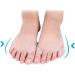 JHGCCL Toe Separators - 2 Pairs for Overlapping Toes, Valgus Orthosis Brace, Bunion Corrector | Orthopedic Stretch Band - Buy Online on SooperMarket.com
