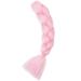 Shop Pink Gairyan Braids Extensions - 24 Jumbo Ombre Synthetic Box Braids for Crochet & Twists | 100g Afro Hair - Buy Online on SooperMarket.com