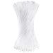 Fayme 100 Pieces 6 Inch Acrylic Lollipop Sticks Clear Reusable Acrylic Rods for Making Lollipops Cake Pops Candies Chocolates