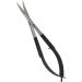 Spring Embroidery Scissors Manicure and Cross Stitch Sewing Craft Small Tool Scissor Multipurpose use (Black Grip Curved) - Buy Online on SooperMarket.com