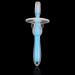 Silicone Bebe Brosse a Dents Brosse De Nettoyage de Dents Enfants Bleu - Buy Online on SooperMarket.com