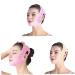 Double Chin Reducer | V Line Lifting Mask & Chin Strap for Women - Face Slimming Solution (Purple - Buy Online on SooperMarket.com