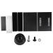 Amplifier Enclosure WA92 Black Aluminum Alloy Amplifier Case Enclosure Chassis Box for TV Video Audio Parts