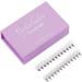12D Pro-Made Fans on a strip speedy fans Pro Made Handmade Lash Fans Pointed Base Eyeluvlashes (D Curl 13mm length)