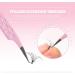 Dassen Pink Lash Tweezers for Mega Volume Eyelash Extensions - Professional Thin Tip Tools for Precise Application - Buy Online on SooperMarket.com