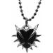 Handmade Love Shape Collarbone Chain for Women & Girls | Adjustable Black Thorn Heart Choker Jewelry - Oralgo - Buy Online on SooperMarket.com