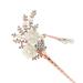 Minkissy 1PC Flower Pearl Hair Chopstick Alloy Hair Pin Chopsticks with Tassel Vintage Hair Stick for Girls Women