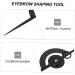 PLAFOPE Eyebrow Positioning Ruler Eyebrow Measure Tool Tattoos Measure Tool Draw a Line Balance Ruler - Buy Online on SooperMarket.com