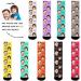 Personalized Photo Socks for Men & Women - Custom Aolun Black & Gray Socks - Perfect Couple Gift S/M Size - Buy Online on SooperMarket.com