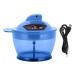 Electric Hair Coloring Bowl Dyestuff Automatic Mixer Blender Hair Dye Cream Mixing Bowl Electric Mixer Dyestuff Blender Hair Dye Mixing Bowl Automatic Mixer Dyestuff Mixing Bowl(Blue)