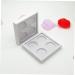 HAPINARY 2pcs 4 Makeup Accessories Aluminum Tin Jars Eyeshadow Containers Empty Eyeshadow Tins Empty White - Buy Online on SooperMarket.com