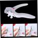French Nail Clippers Nails Edge Trimmers False Nail Tip Scissors U-shaped Nail Clippers Salon Manicure Tool - Buy Online on SooperMarket.com