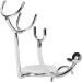 ZLXHDL Razor Stand - Premium Manual Shaving Brush & Soap Dish Holder - Durable Electroplated Metal for Perfect Grooming - Buy Online on SooperMarket.com