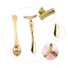 Buy 2 Sets Eye Massage Roller T-Bar & Portable Makeup Spoon | Skin Care Massage Tool for Eyes | Best Eye Cream Applicator Online - Buy Online on SooperMarket.com