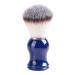 Beard Razor Brush | Men's Shaving Brush with Resin Grip | Perfect Gift for Dads & Friends | Blue Nylon Wool Handle - Buy Online on SooperMarket.com