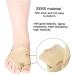 Gel Toe Separators & Bunion Corrector Set - Relief for Hallux Valgus, Crooked Toes, Foot Alignment Aid for Men & Women - Protect from Discomfort & Pressure - Buy Online on SooperMarket.com