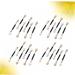 NOLITOY 30pcs Eye Shadow Brush Miss Makeup Tools Double Head 7.5X0.5cm As Shown - Buy Online on SooperMarket.com