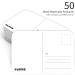 Funto Blank Watercolor Paper Postcards - 50 Cards 4x6 140lb/300gsm | Acid-Free Heavyweight Art Paper for Watercolor Journal, Thank You Notes & Greeting Cards - Buy Online on SooperMarket.com