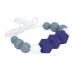 Buy Dark Blue Silicone Biting Toys - Easy to Clean Baby Feeding Chain | Safe & Pedagogically Designed for Everyday Use - Buy Online on SooperMarket.com