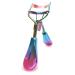 Professional Lightweight Non-Slip Manual Silicone Eyelash Curler Long Lasting Portable Makeup Tool