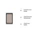 ARTDECO Intense Matte Eyeshadow - Pearly Grey Brown - 1g for Irresistible Eyes | International Shipping - Buy Online on SooperMarket.com
