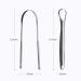 2 Pcs Stainless Steel Tongue Scrapers with Non-Slip Handle and Storage Case - Buy Online on SooperMarket.com