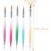 minkissy 4 Sets Nail Pen Carved Aluminum Painting Pen - Buy Online on SooperMarket.com