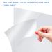 10 Pack Clear Plastic Sheet 8x10 Plexiglass Panels 0.03 Thick - Ideal for Crafting, Picture Frames, Resin Painting & Signs - Buy Online on SooperMarket.com