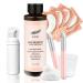 Lash Shampoo Concentrate 100ml for Lash Extension Lash Shampoo Kit for Eyelash Cleansing Oil-Free Eyelash Extension Cleanser Concentrate Lash Cleaning Kit with Brush Bottle