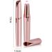 Rechargeable Eyebrow Hair Remover Electric Painless Eyebrow Trimmer Epilator for Women Eyebrow Razor with Light Brows Shaper. for Face Hair and Nose Hair Portable Eyebrow Hair Removal Razor. Gold - Buy Online on SooperMarket.com