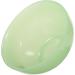 2-Piece Green Terrarium Bowls for Men's Care | Decorative Soap & Shaving Bowl - Jade Glass Containers 11.5x11.5x5cm - Buy Online on SooperMarket.com