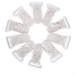 Banziaju Clear Plastic Clip Schnuller Holder | 10PCs Dummy Clips for Crafting Supplies & Tools | Durable Badge Clips for Long-lasting Use - Buy Online on SooperMarket.com