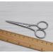 Silver Nose Hair Scissors - Stainless Steel Precision Trimmers for Men | Facial & Eyebrow Grooming - Buy Online on SooperMarket.com