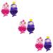FRCOLOR 6 Pcs Bath Ball Kids Bath Sponge Cleaning Sponges for Household Use Clean Body Wash Toddler Body Scrubber Body Scrubbers Mesh Shower Washing Body Exfoliating Bath Ball Bath Supply