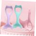 Mikinona Make Up Stencils 2pcs Lengthening Mascara Women Eyeliner Stencils Eye Makeup Tool Blindfold Cosmetic Miss Pads 15x5.7cm - Buy Online on SooperMarket.com