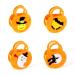 oueyfer Pack of 4 Portable Treat Baskets with Handles Portable for Biscuits Snacks Snacks Treats Treats Carry Bags Treat Baskets for Women and Adults Sweets