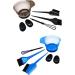 FRCOLOR 4 Sets Hairdressing Ear Cover Set for Mixing Hair Colours Hair Dye Mixing Bowls Hair Dye Brush and Bowl Hair Dye Set Hair Dye Brush Accessories Baking Oil - Buy Online on SooperMarket.com