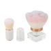 Transparent Handle Powder Brush Small Makeup Brush Lightweight Capsule Brush Portable for Blush