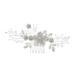 Mikinona Flower Comb Hair Comb for Bride Headpiece for Bride Wedding Bride Hair Comb Bridal Headpiece Bridal Hair Accessory Bridal Hair Accessories Hair Jewelry Wedding Hair Comb