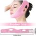 Airfish V Line Lifting Mask Double Chin Reducer with Chin Strap for Women Double Chin Eliminator Face Lift Chin Mask Lift Prevent Sagging V Shaped Slimmer (Pink) - Buy Online on SooperMarket.com