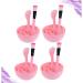 Didiseaon 4sets Facial Mud Brush Cream Applicator Bowl Stick Brush Facial Mask Brush Make up Kit Facial Mask Spoon Facial Spatula Cosmetic Spatula Six Piece Set Mix Pink 15.5*9.2cm Pink - Buy Online on SooperMarket.com