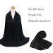 Youme Stretch Jersey Turban Head Wrap for Women - Soft, Breathable Scarf in Black, Navy Blue, Red - Buy Online on SooperMarket.com