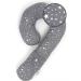 Kids Travel Neck Pillow - Soft U-Shape Head Support for Car Seat Safety - Grey - Buy Online on SooperMarket.com