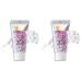Body Glitter by Wet n Wild Fantasy Makers Glitter Gel Silver Seeing Double (Pack of 2) Seeing Double Pack of 2