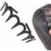 1PC Unisex Wavy Headband Black Hair Band Spring Wavy Metal Hair Band with Long Teeth Hairhoop Sports Headband Headwear Accessories Black 1pc - Buy Online on SooperMarket.com