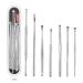 WNPXQNT 7Pcs/Set Ear Wax Pickers Steel Earpick Wax Ear Cleaner Clean Curette Cleaner Pick Remover Spoon Ear Tool U0W1 Ear Care