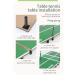 Portable Mini Table Tennis Board for Indoor and Outdoor Use - Large Size - Buy Online on SooperMarket.com