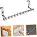 ABOOFAN Telescopic Towel Rack Clothes Hanger Hangers Metal Towel Bar Cabinet Door Towel Rack Steel Shelf - Buy Online on SooperMarket.com