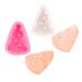 HOMSFOU Cupcakes Raclette Silicone Fondant Molds Silicone Chocolate Fondant Silicone Molds Silicone Pastry Mould Chocolate Cake Silicone Molds for Soap Fondant Mould Brownie 3D Non Stick 10.5x6.2x3.5cmcm Pink