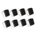FOMIYES 4 Pairs Toe Separator Toe Straightener Toe Stretcher Orthopedic Bunion Toe Bunion for Women Toe Spreader Men Flexible Orthopaedic Bunion Elastic Soft Black Man Black 2.5x2cm